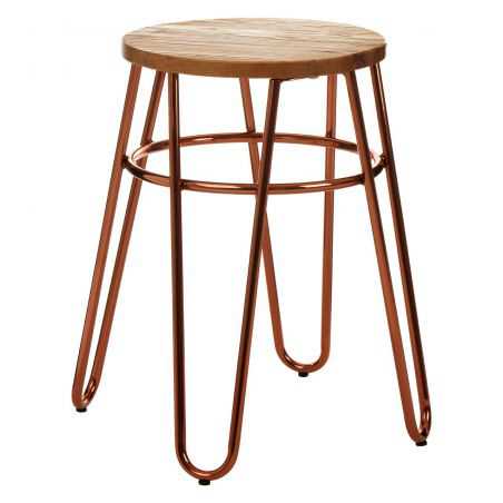 Hairpin Rose Gold Bar Stools Furniture Smithers of Stamford £180.00 