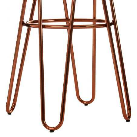 Hairpin Rose Gold Bar Stools Furniture Smithers of Stamford £180.00 