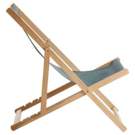 Traditional Green Seaside Deck Chair Garden Furniture  £95.00 