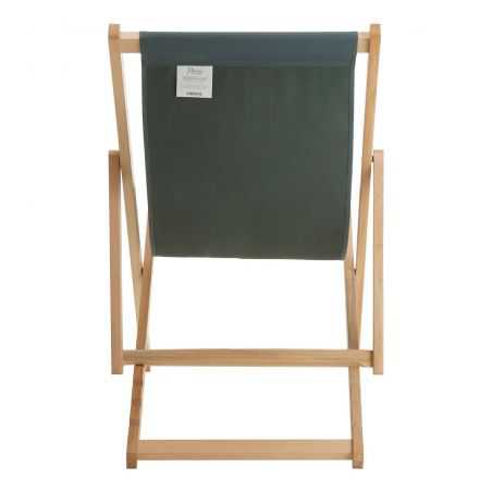 Traditional Green Seaside Deck Chair Garden Furniture  £95.00 