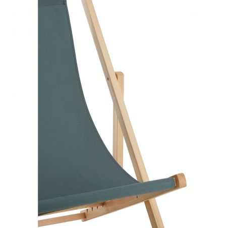 Traditional Green Seaside Deck Chair Garden Furniture  £95.00 