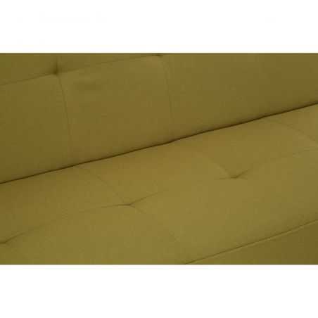 Stockholm Lime Green 3 Seat Sofa Bed Designer Furniture Smithers of Stamford £691.00 