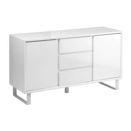 Milky Way High Gloss White Sideboard Designer Furniture Smithers of Stamford £540.00 Store UK, US, EU, AE,BE,CA,DK,FR,DE,IE,I...