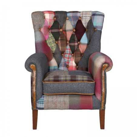 Patchwork Armchair Sofas and Armchairs Smithers of Stamford £990.