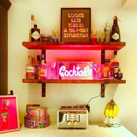 Neon Cocktail Bar Sign Lighting Smithers of Stamford £109.00 Store UK, US, EU, AE,BE,CA,DK,FR,DE,IE,IT,MT,NL,NO,ES,SENeon Coc...