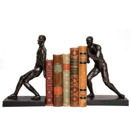 Strong Man Bookends Retro Ornaments Smithers of Stamford £68.00 