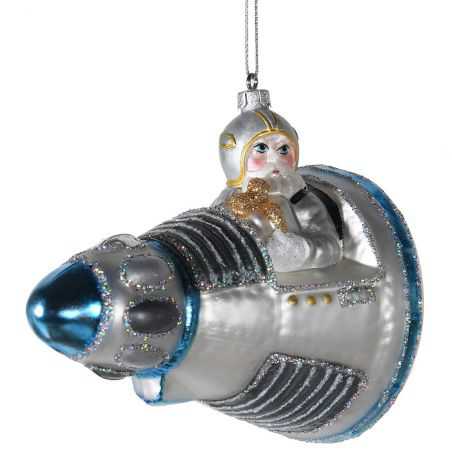 Santa In Space Rocket Bauble Gifts  £12.00 Store UK, US, EU, AE,BE,CA,DK,FR,DE,IE,IT,MT,NL,NO,ES,SESanta In Space Rocket Baub...