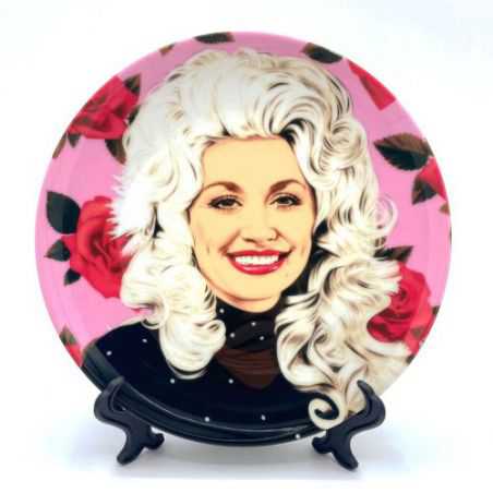 Dolly Parton Art Plate Tableware  £27.00 Store UK, US, EU, AE,BE,CA,DK,FR,DE,IE,IT,MT,NL,NO,ES,SEDolly Parton Art Plate  £27....