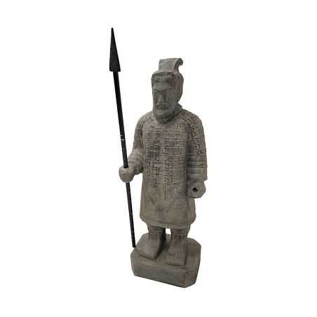 Terracotta Warrior Statue Garden Furniture Smithers of Stamford £321.00 