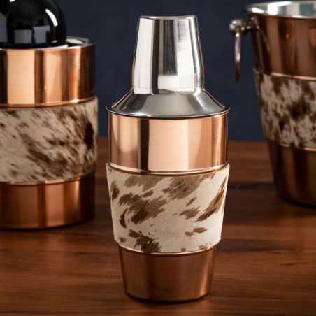 Cocktail Shaker Copper and Cowhide Tableware  £20.00 Store UK, US, EU, AE,BE,CA,DK,FR,DE,IE,IT,MT,NL,NO,ES,SECocktail Shaker ...