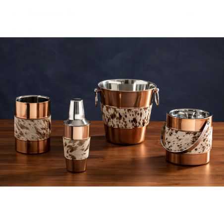 Cocktail Shaker Copper and Cowhide Tableware  £20.00 Store UK, US, EU, AE,BE,CA,DK,FR,DE,IE,IT,MT,NL,NO,ES,SECocktail Shaker ...