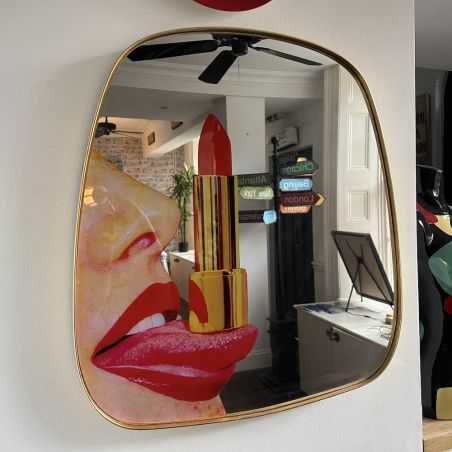 Seletti Lipstick Mirror Tongue Decorative Mirrors Seletti £359.00 