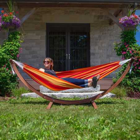 Striped Double Hammock Garden Furniture  £350.00 