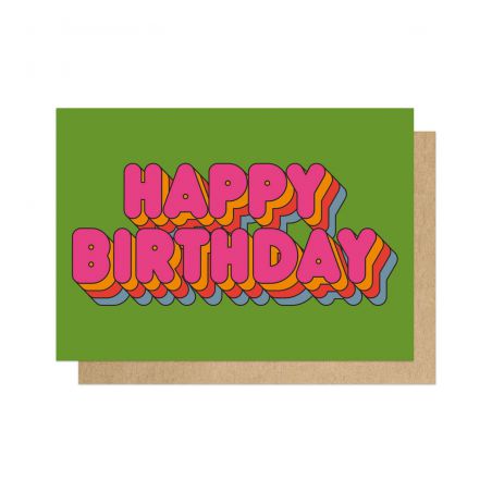 Happy Birthday Card Birthday  £3.00 _reduc