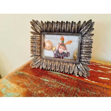 Silver Feather Photo Frame Home Smithers of Stamford £35.