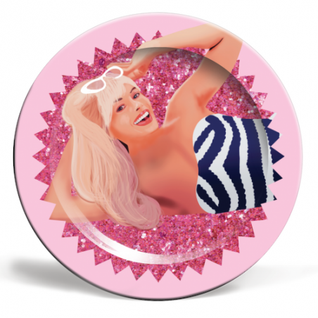 Barbie Art Plate Christmas Gifts  £27.00 Store UK, US, EU, AE,BE,CA,DK,FR,DE,IE,IT,MT,NL,NO,ES,SEBarbie Art Plate product_red...