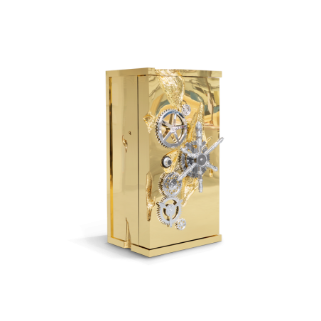 California Gold Rush - Millionaire Gold luxury Safe Vault Designer Furniture delightfull £42,000.00 