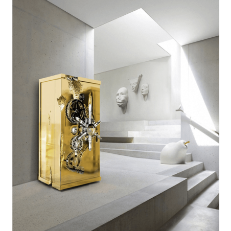 California Gold Rush - Millionaire Gold luxury Safe Vault Designer Furniture delightfull £42,000.00 