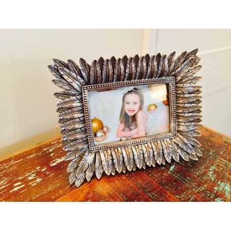 Silver Feather Photo Frame Home Smithers of Stamford £35.