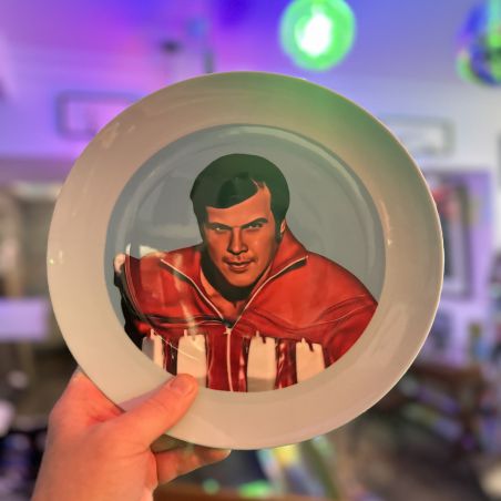 Six Million Dollar Man Plate Tableware  £32.00 