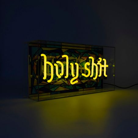 Holy Shit Neon Sign Neon Signs Locomocean £132.00 Store UK, US, EU, AE,BE,CA,DK,FR,DE,IE,IT,MT,NL,NO,ES,SEHoly Shit Neon Sign...