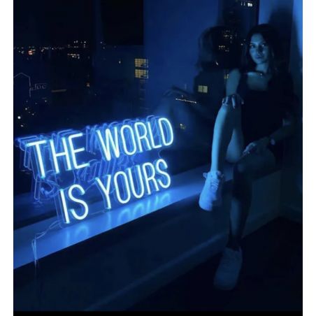 The World IS Yours Neon Sign Signs Smithers of Stamford £120.00 