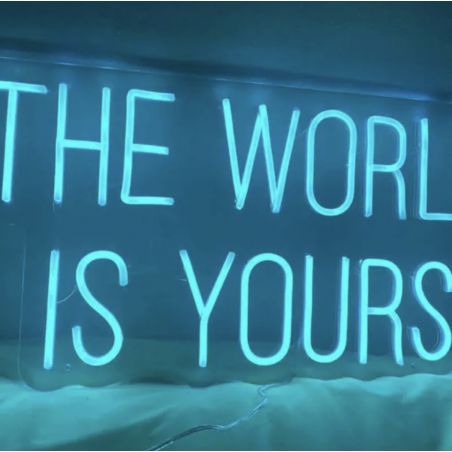 The World IS Yours Neon Sign Signs Smithers of Stamford £120.00 