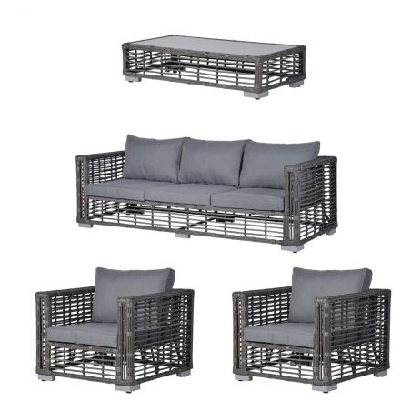 Isle of Capri Outdoor Rattan Living Sofa Set Garden Furniture  £3,350.00 