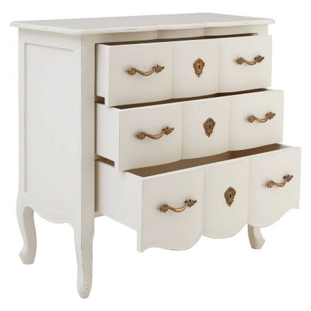 Louis French White Chest of Drawers Smithers Archives Smithers of Stamford £665.00 Store UK, US, EU, AE,BE,CA,DK,FR,DE,IE,IT,...