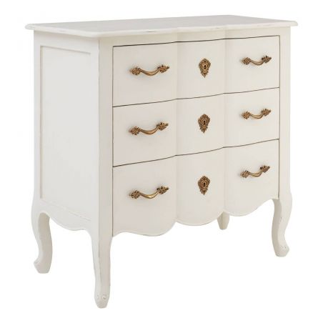 Louis French White Chest of Drawers Smithers Archives Smithers of Stamford £665.00 Store UK, US, EU, AE,BE,CA,DK,FR,DE,IE,IT,...