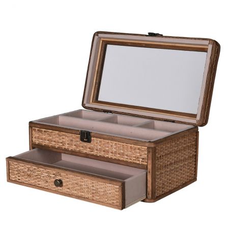 Rattan Jewellery Box Bedroom Smithers of Stamford £90.00 