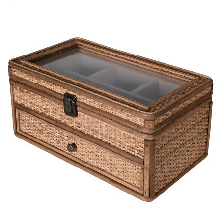 Rattan Jewellery Box Bedroom Smithers of Stamford £90.00 