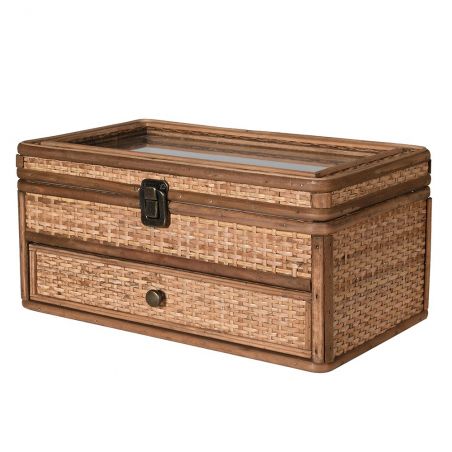 Rattan Jewellery Box Bedroom Smithers of Stamford £90.00 