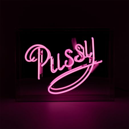 Pussy Neon Light Gifts Smithers of Stamford £97.00 