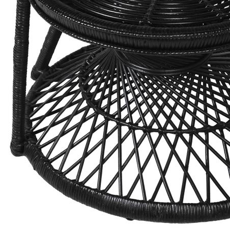 Peacock Wicker Chair Designer Furniture Smithers of Stamford £750.00 