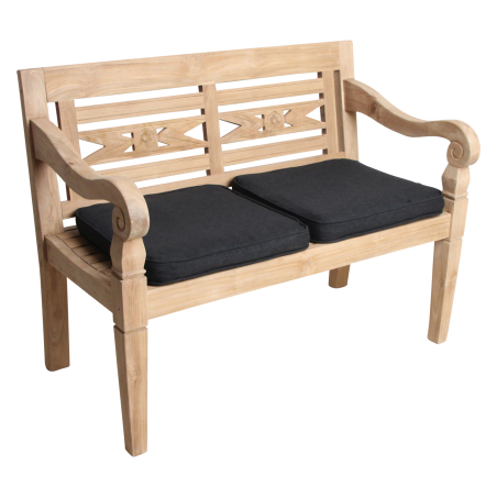 Ibiza Outdoor Bench Seat Vintage Furniture Smithers of Stamford £625.00 