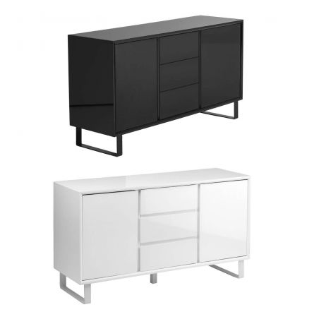 Milky Way High Gloss White Sideboard Designer Furniture Smithers of Stamford £540.00 Store UK, US, EU, AE,BE,CA,DK,FR,DE,IE,I...