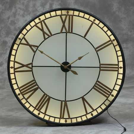 Big Ben Wall Skeleton Clock Designer Clocks Smithers of Stamford £300.00 