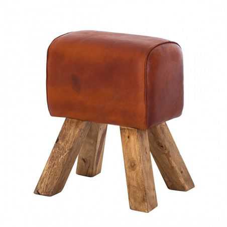 Leather Horse Pommel Stool Furniture Smithers of Stamford £139.