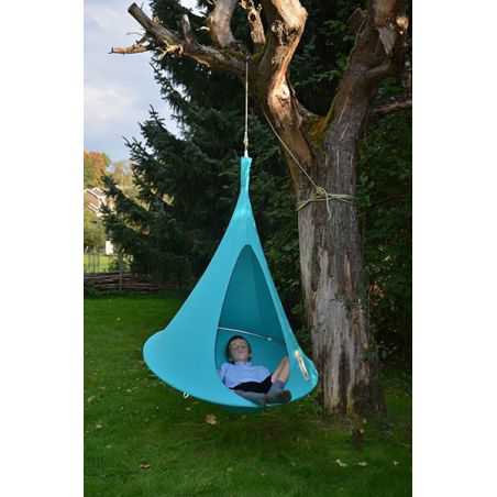 Cacoon Single Hanging Tent Outdoor Garden Swing Chair Smithers UK