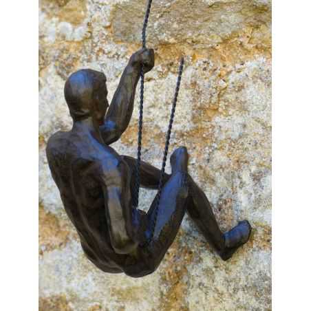 Climbing Men Wall Sculpture Retro Ornaments Smithers of Stamford £83.00 