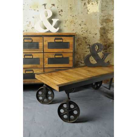 Vintage Helsing Industrial Coffee Table Smithers Archives Smithers of Stamford £375.00 