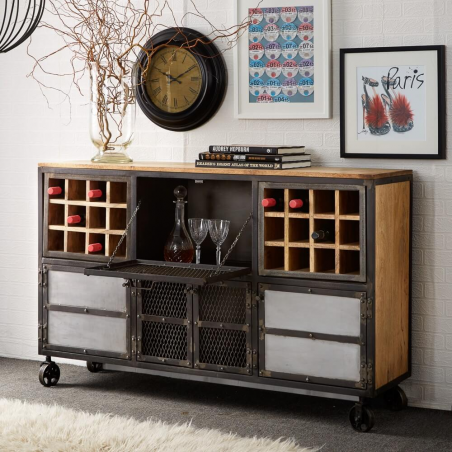 Industrial Bar Cart Home Bars Smithers of Stamford £860.00 