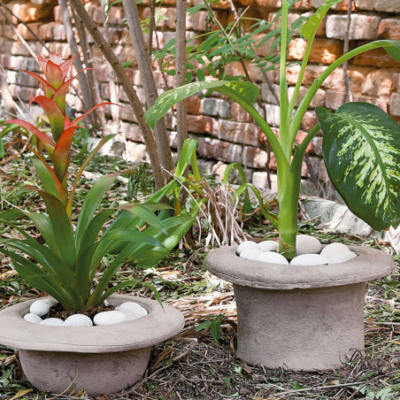 Concrete Top & Bowler Hat Garden Planter Retro Ornaments Seletti £54.42 