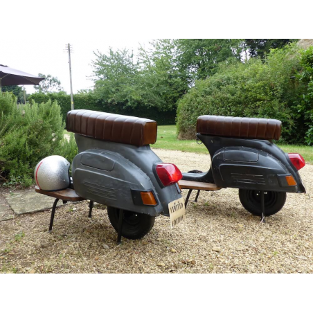 Vespa Scooter Bar Stool Upcycled Furniture Smithers of Stamford £1,500.00 