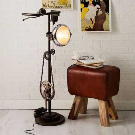 Upcycled Bike Lamp Gifts Smithers of Stamford £240.00 