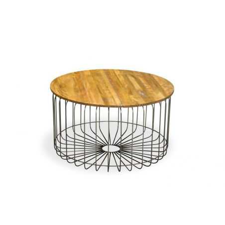 Birdcage Wired Coffee Table Designer Furniture Smithers of Stamford £538.00 