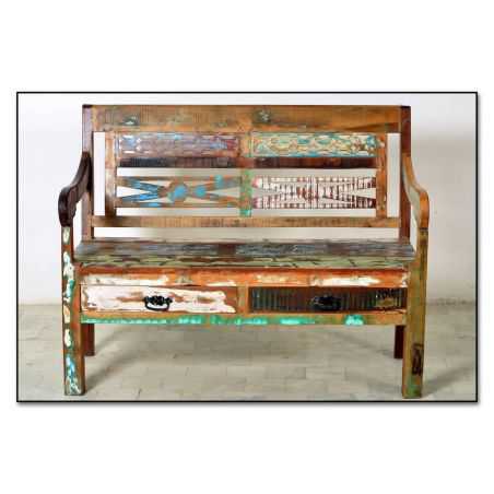 Reclaimed Wood Bench Recycled Furniture Smithers of Stamford £1,233.