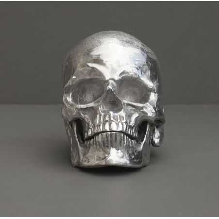 Silver Skeleton Skull Retro Ornaments Smithers of Stamford £60.00 