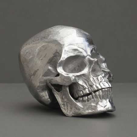 Silver Skeleton Skull Retro Ornaments Smithers of Stamford £60.00 